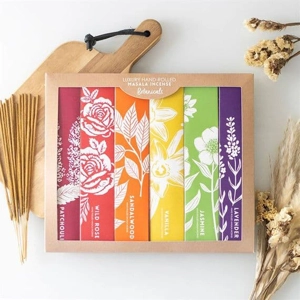 Aromatic Botanical Masala Incense Stick Variety – 6 Hand-Rolled Scents, Natura.. Aromatic Botanical Masala Incense Stick Variety – 6 Hand-Rolled Scents, Natura..
