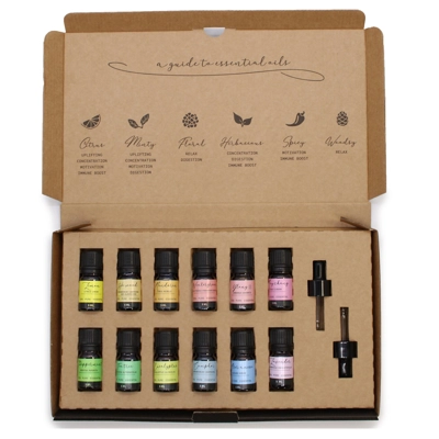 Aromatherapy Essential Oil Set - Autumn Set 100% Pure Handmade Vegan Friendly Cruelty Free