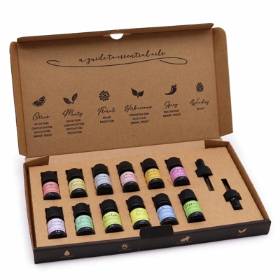 Aromatherapy Essential Oil Set - Autumn Set 100% Pure Handmade Vegan Friendly Cruelty Free