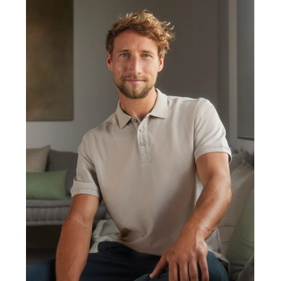 Pure Organic Cotton Polo Shirt 215 Adult Pure Organic Cotton Polo Shirt 215 Adult