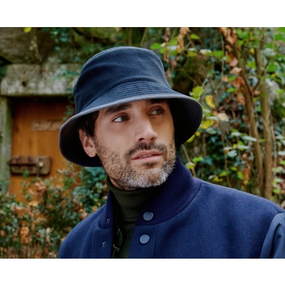 Ghibli Fleece Lined Reversible Sustainable Bucket Hat