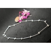 Sterling Silver Barbell Chain