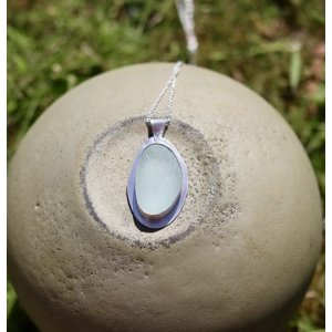 Green Seaglass Necklace