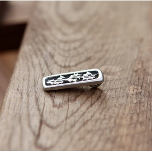 Scottish Thistle Pewter Pendant