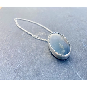 Oval Labradorite Necklace