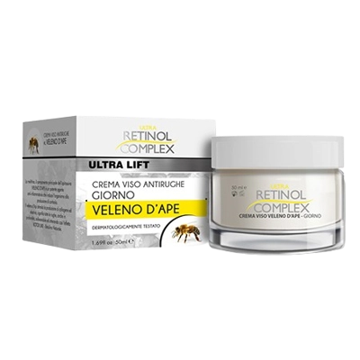 Retinol Complex Ultra Lift Crema Viso Antirughe Al Veleno D'Ape