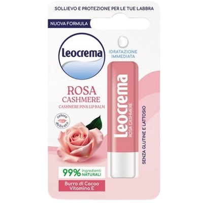 Leocrema burro di cacao - Rosa cashmere 5,5ml Leocrema burro di cacao - Rosa cashmere 5,5ml