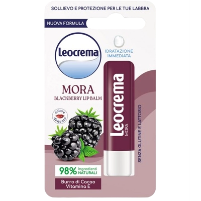 Leocrema balsamo labbra Mora 5,5ml Leocrema balsamo labbra Mora 5,5ml