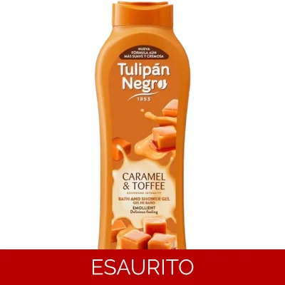 Tulipan Negro Bagnoschiuma Caramel e Toffee 650ml