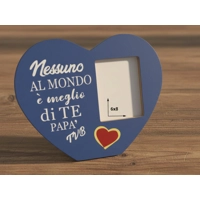 Portafoto  Cuore in  Legno