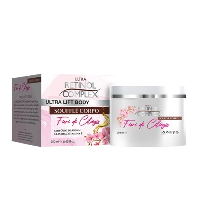 Retinol complex soufflè corpo ai fiori di ciliegio 250ml Retinol complex soufflè corpo ai fiori di ciliegio 250ml