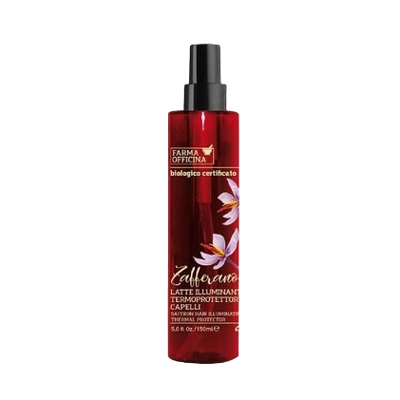 Farma officina -Latte illuminante termoprotettore allo zafferano 150 ml Farma officina -Latte illuminante termoprotettore allo zafferano 150 ml