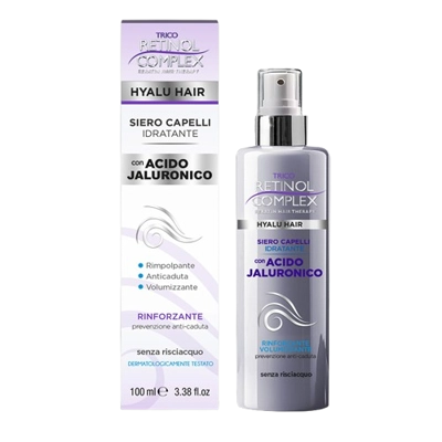 Retinol complex - Hyalu Hair Siero Capelli Con Acido Ialuronico 100 ml Retinol complex - Hyalu Hair Siero Capelli Con Acido Ialuronico 100 ml