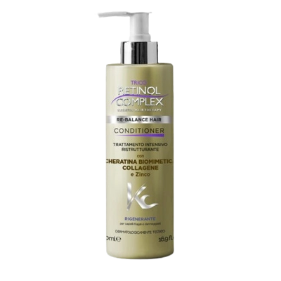 Retinol Complex - Conditioner con Cheratina Biomimetica Trattamento intensivo ristrutturante 500 ml