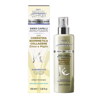 Retinol complex - Siero Capelli con Cheratina Biomimetica 100ml Retinol complex - Siero Capelli con Cheratina Biomimetica 100ml