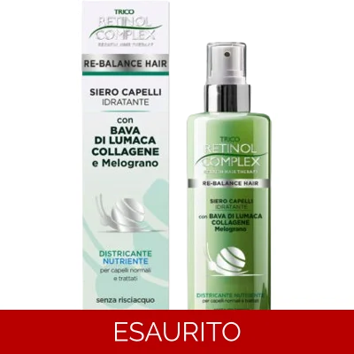 Retinol complex - Siero Capelli Idratante alla bava di lumaca  100ml