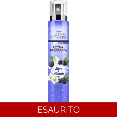 Retinol complex acqua profumata per il corpo Mora e muschio 75ml