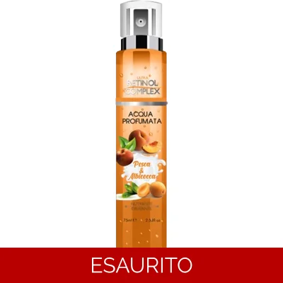 Retinol complex acqua profumata per il corpo Pesca e albicocca 75ml