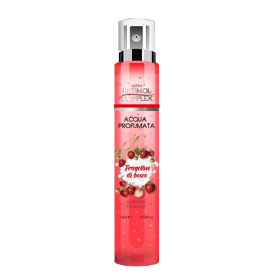 Retinol complex acqua profumata per il corpo Fragoline di bosco 75ml Retinol complex acqua profumata per il corpo Fragoline di bosco 75ml