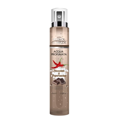 Retinol complex acqua profumata per il corpo cioccolato e peperoncino 75ml Retinol complex acqua profumata per il corpo cioccolato e peperoncino 75ml