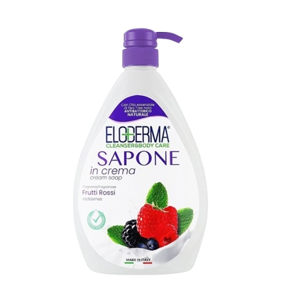 Eloderma - Sapone liquido ai Frutti rossi 1 LT