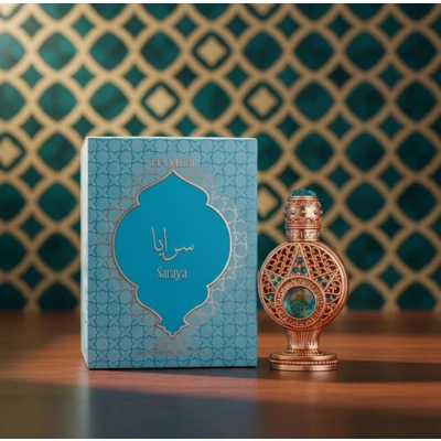 Hamidi Profumi Olio Profumato Saraya 15ml, Majida 20ml, Tharwa 15ml, Joud 20ml e Ghaya 20ml