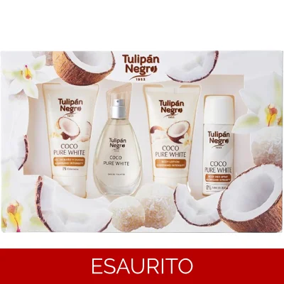 Tulipan negro - Set regalo cocco