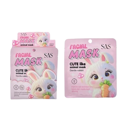 SAS - Maschera in tessuto coniglietto