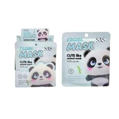SAS - Maschera in tessuto panda
