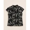 T-Shirt Black & White F..