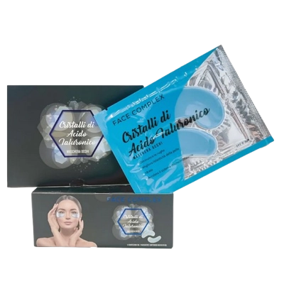 Face complex - patch occhi ai cristalli di acido Jaluronico