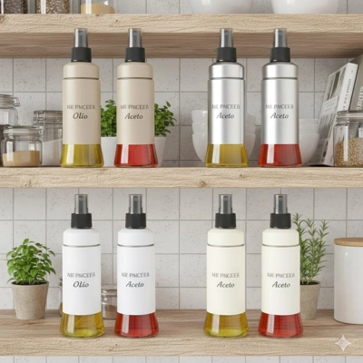 DGBAVARIA set oliera spray per olio e aceto