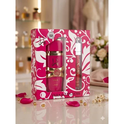 Cofanett0 Profumo + Lip gloss Yara candy