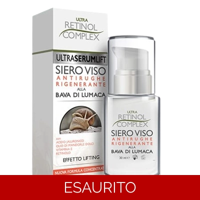 Retinol complex - Siero viso alla bava di lumaca 30ml