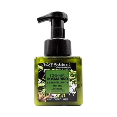 Face Complex - crema viso mani e corpo rosmarino&bava di lumaca 250ml