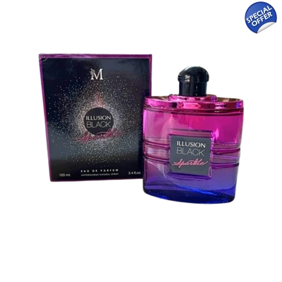 Montage - Illusion blask sparkle Montage - Illusion blask sparkle