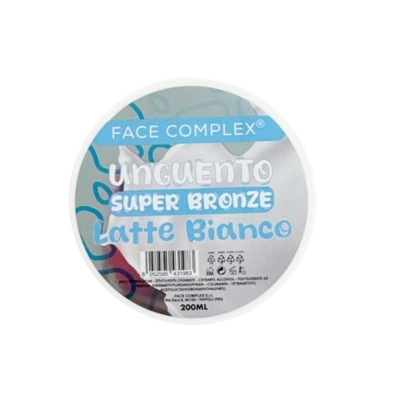 Face complex - unguento super bronze latte bianco 200 ml Face complex - unguento super bronze latte bianco 200 ml