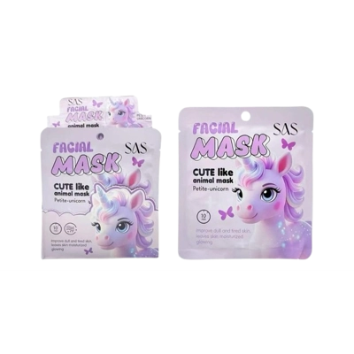 SAS - Maschera in tessuto unicorno