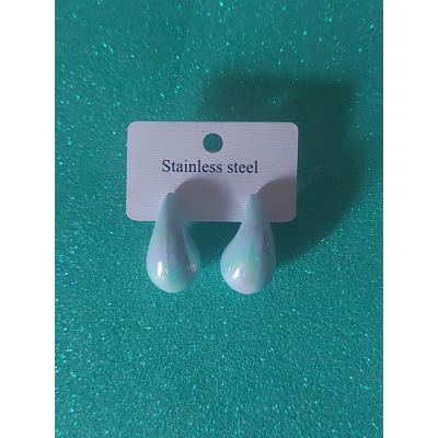 Orecchini a goccia acqua marina