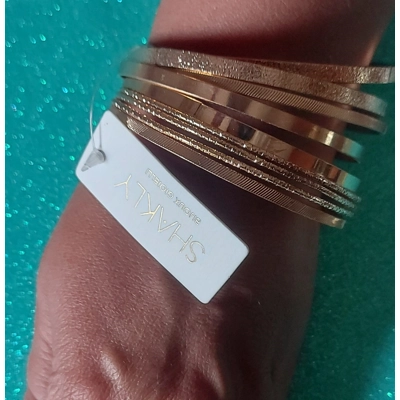 Shakly - Stack di Bracciali oro
