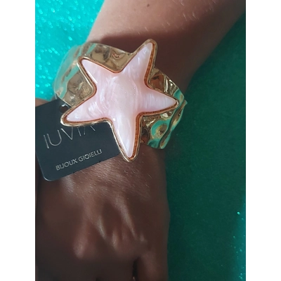 Iuvia - Bracciale semirigido elastico dorato Iuvia - Bracciale semirigido elastico dorato