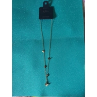 Iuvia - collana con farfalle oro