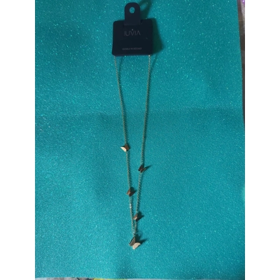 Iuvia - collana con farfalle oro Iuvia - collana con farfalle oro