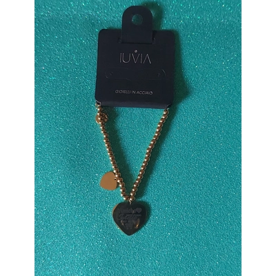 Iuvia - bracciale con frase oro Iuvia - bracciale con frase oro