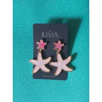 Iuvia - orecchini pendenti con st..