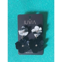 Iuvia - orecchini fiore in resina..
