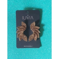 Iuvia - Orecchini a ventaglio oro