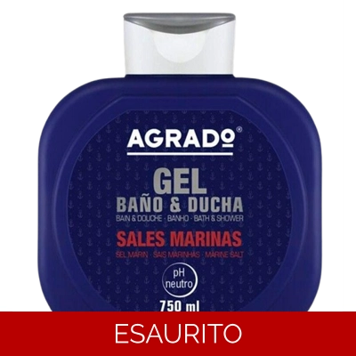 Agrado Gel Bagno e Doccia ai sali marini 750ml