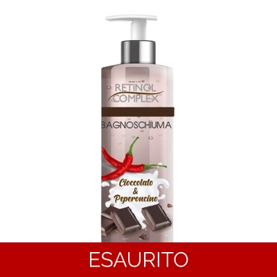 Retinol complex bagnoschiuma cioccolato e peperoncino 500ml