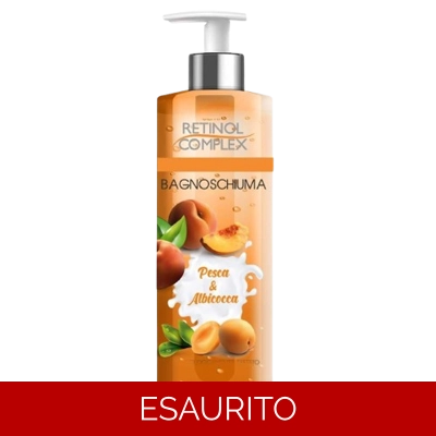 Retinol complex bagnoschiuma pesca e albicocca 500ml Retinol complex bagnoschiuma pesca e albicocca 500ml
